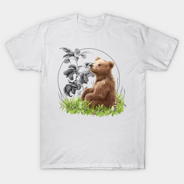 Bear kid T-Shirt by Chiffa